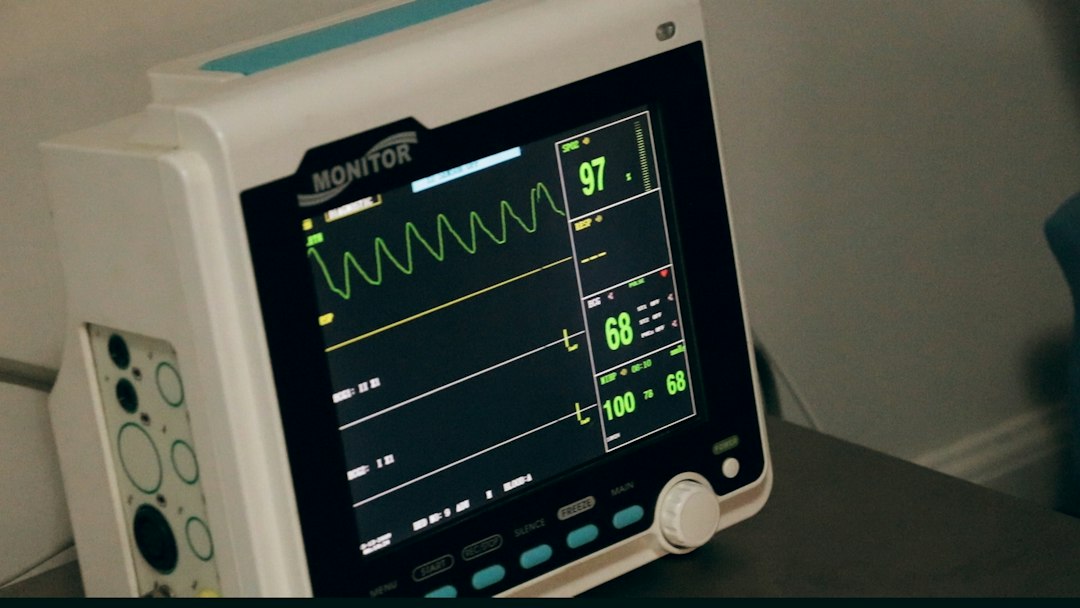 Medical equipment in a healthcare setting